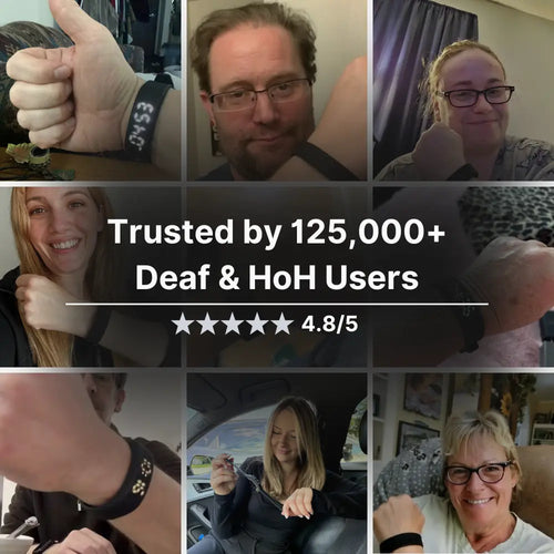 Wake Band - Silent Vibrating Alarm for Deaf & HoH